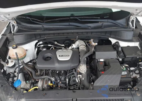 2017 Hyundai Tucson Eco из США, поврежденный, VIN KM8J3CA25HU383818